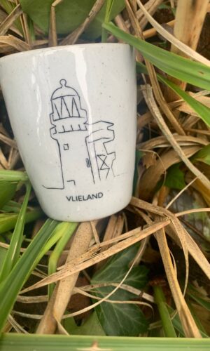 Espresso Waddenmokje Vlieland zeegrijs