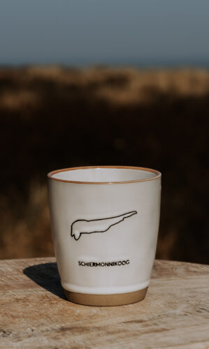 Waddenmokje Schiermonnikoog eiland wit