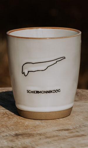 Waddenmokje Schiermonnikoog eiland wit