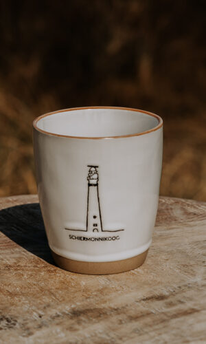 Waddenmokje Schiermonnikoog vuurtoren wit