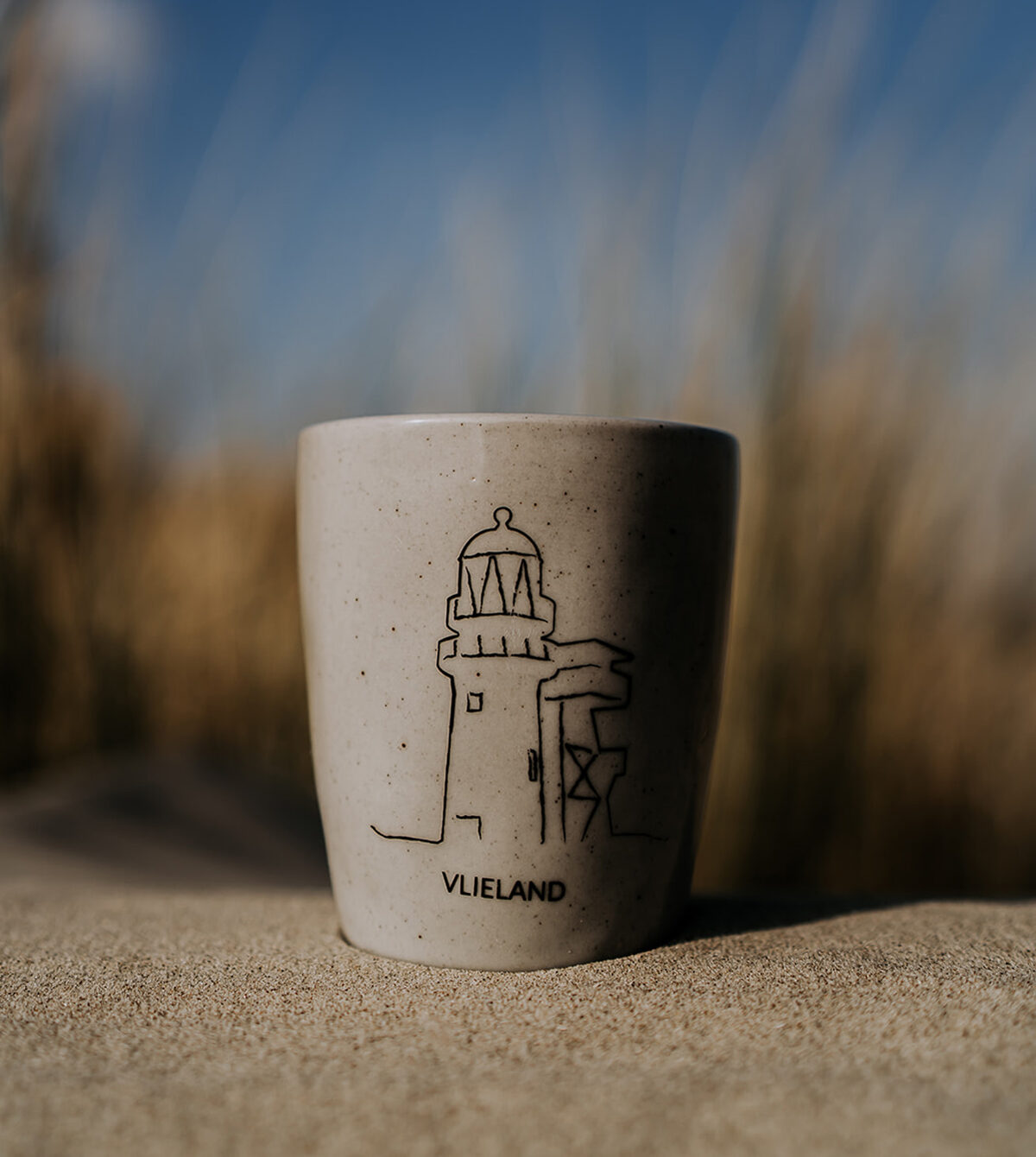 Waddenmokje Vlieland zeegrijs toren