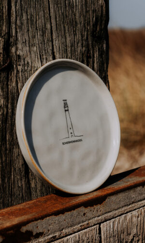 Wadden gebaksbordje Schiermonnikoog