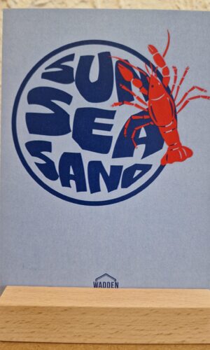 Waddenkaart sun sea sand