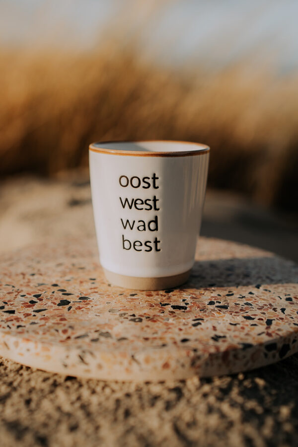 Wadden espressomokje oost west wad best wit